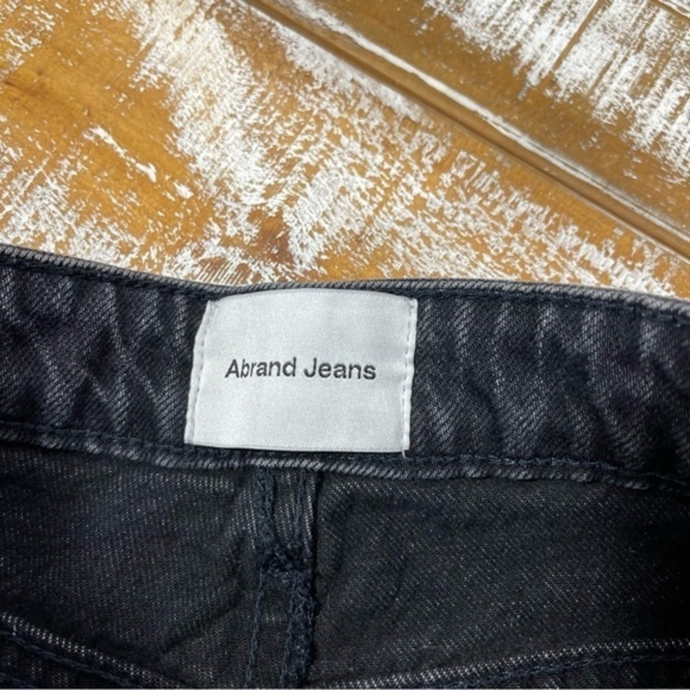 Abrand Jeans Distressed Skinny Jean Size 26 Color Black - Picture 7 of 13